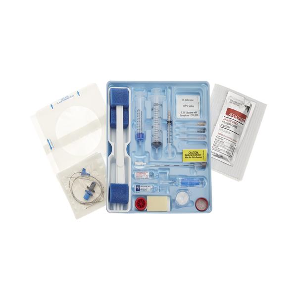 Kit Epidural Single Shot With Lidocaine/Syringe 3cc Luer-Lock 10/Ca
